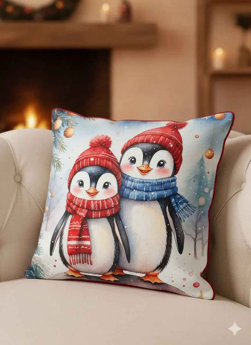 Cojines Navideños con Estilo
