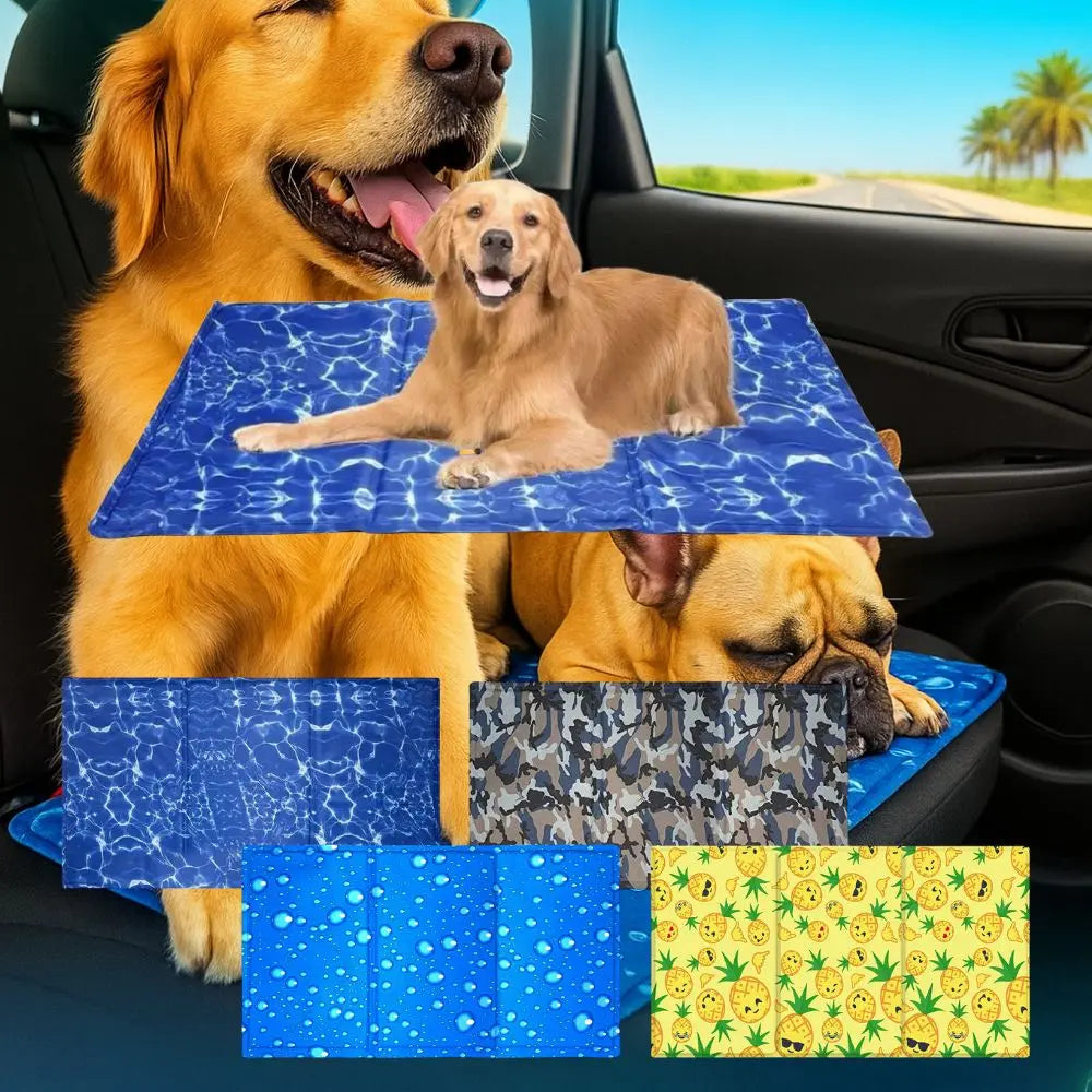 Tapete De Gel Frio Para Mascotas Perros