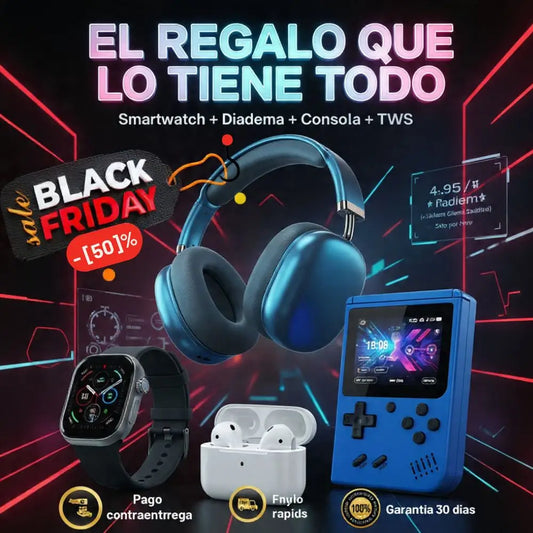 Pack 4 en 1 Black Friday Más valor en un Solo Paquete