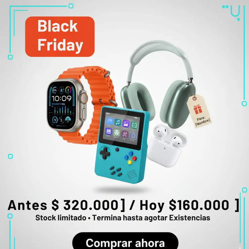 Pack 4 en 1 Black Friday Más valor en un Solo Paquete